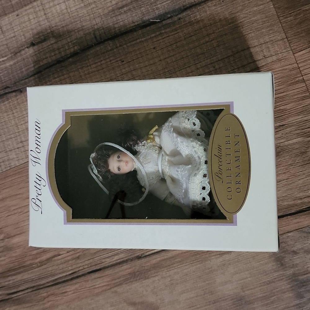 Pretty Woman Porcelain Collectible Ornament